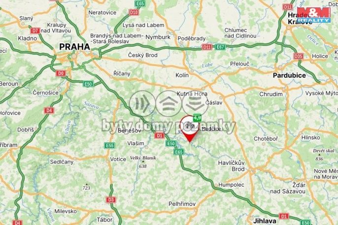 Prodej, Pozemek k bydlení, Vlastějovice