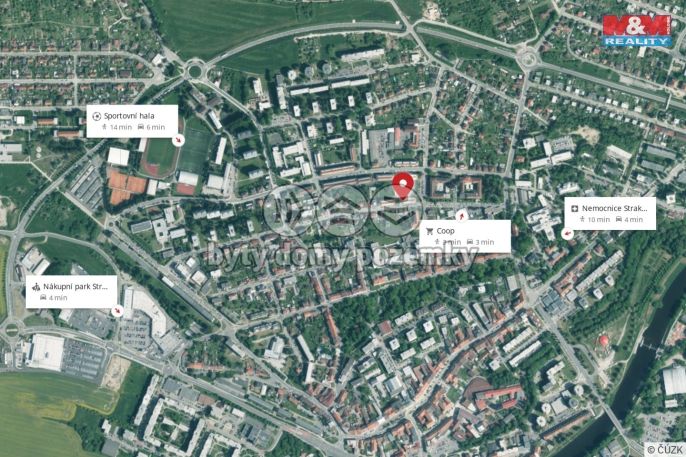 Prodej, Byt 2+1, Strakonice