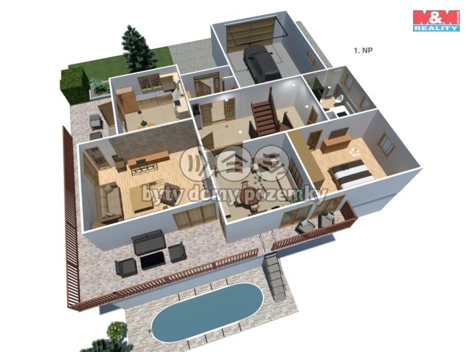 Prodej, Rodinný dům, Chomutov