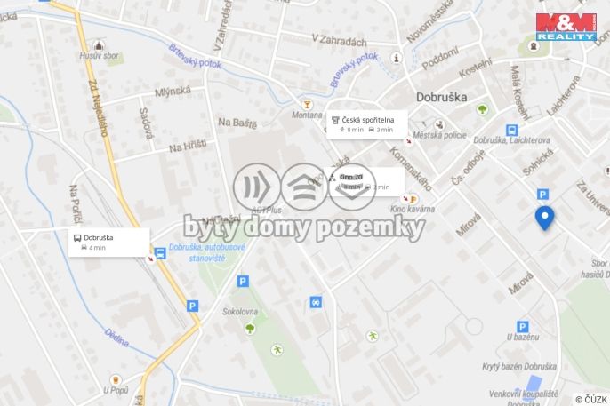 Pronájem, Byt 3+1, Dobruška