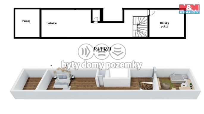 Prodej, Byt 4+1, Sedlčany