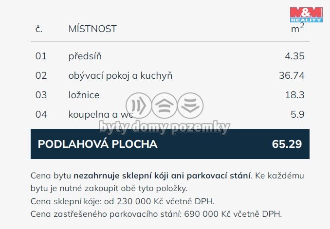 Prodej, Byt 2+kk, Praha