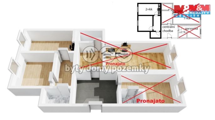 Pronájem, Kancelářský prostor, Beroun