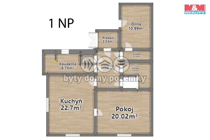 Prodej, Rodinný dům, Hostivice