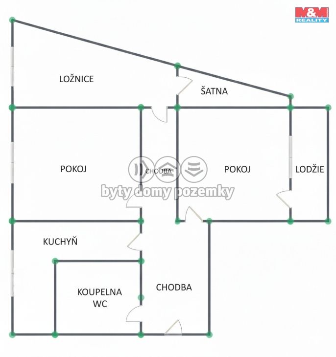 Prodej, Byt 3+1, Liberec