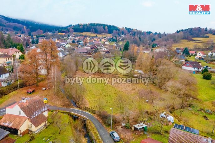 Prodej, Pozemek k bydlení, Nezdice na Šumavě