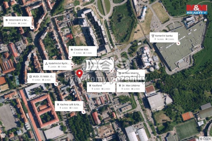 Pronájem, Byt 2+kk, Brno