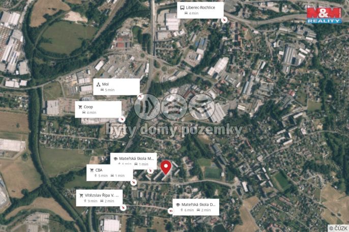 Prodej, Byt 5+1 a větší, Liberec