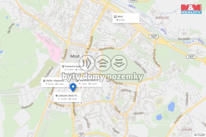Prodej, Byt 2+1, Most