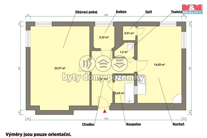 Prodej, Byt 2+kk, Mariánské Lázně