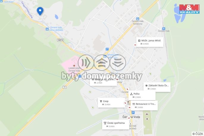 Prodej, Rodinný dům, Červená Voda