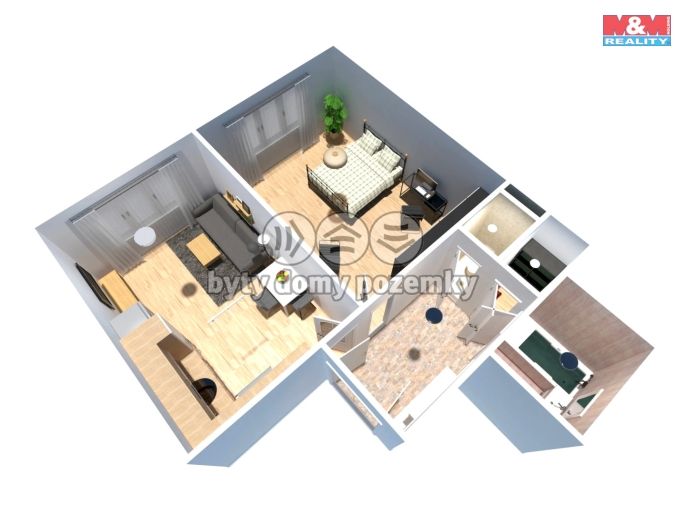 Prodej, Byt 2+kk, Praha