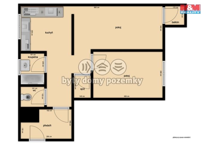 Prodej, Byt 2+kk, Brno