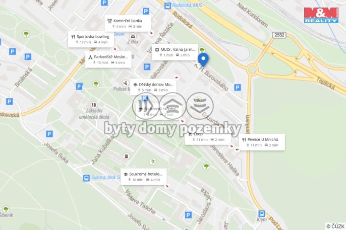 Prodej, Byt 3+kk, Most