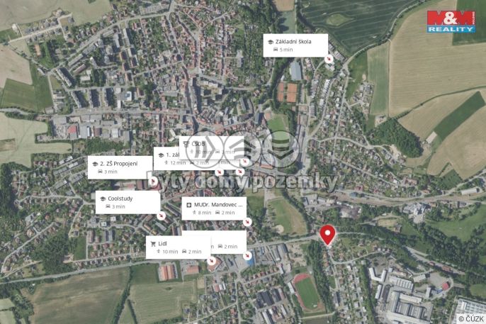 Pronájem, Byt 2+kk, Sedlčany