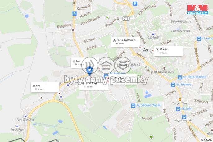 Prodej, Byt 4+1, Aš