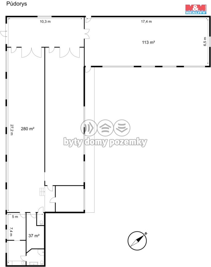 Pronájem, Sklad, Vsetín