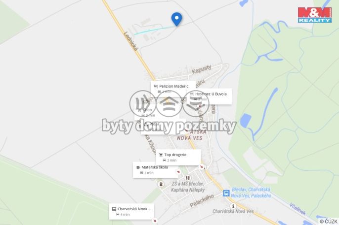 Prodej, Komerční pozemky, Břeclav