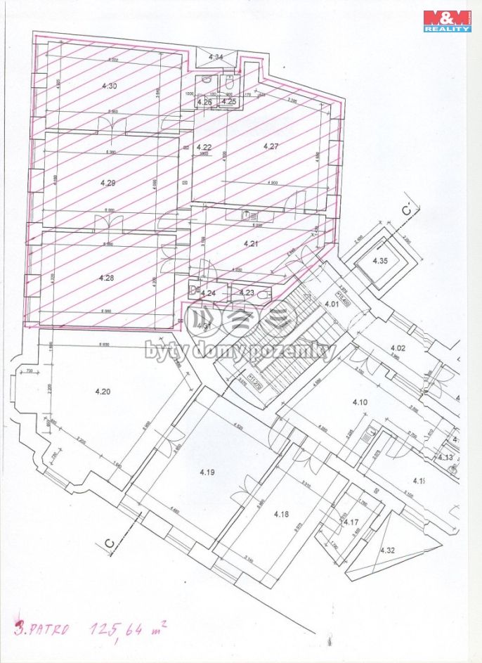 Pronájem, Kancelářský prostor, Brno