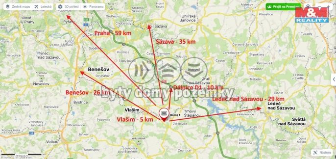 Prodej, Rodinný dům, Vlašim