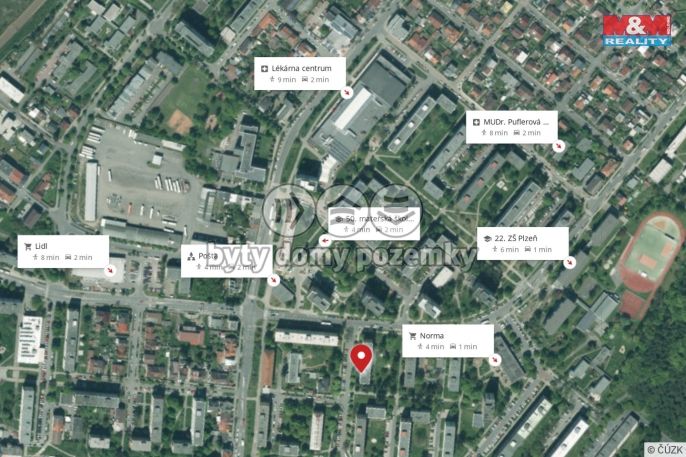 Prodej, Byt 2+1, Plzeň