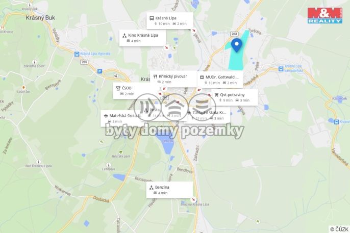 Prodej, Pozemek k bydlení, Krásná Lípa