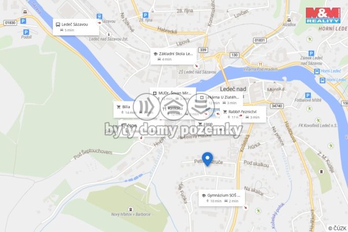 Prodej, Byt 5+1 a větší, Ledeč nad Sázavou