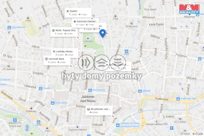 Prodej, Byt 2+kk, Jablonec nad Nisou