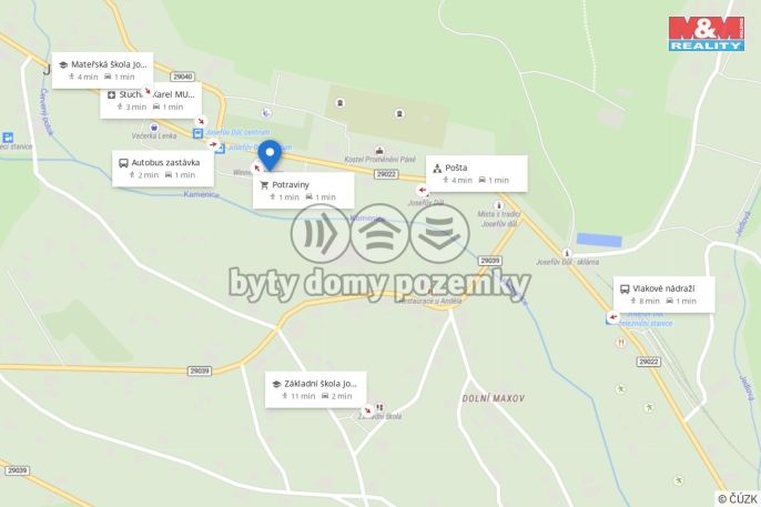 Prodej, Byt 1+1, Josefův Důl