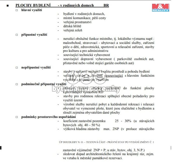 Prodej, Pozemek k bydlení, Doudleby nad Orlicí