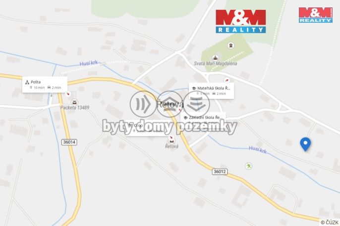 Prodej, Rodinný dům, Řetová
