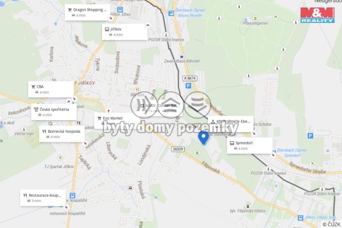 Prodej, Pozemek k bydlení, Jiříkov