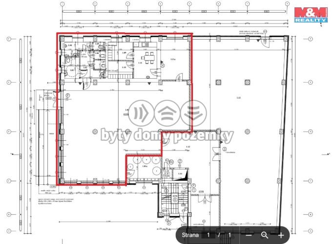 Pronájem, Obchodní objekt, Louny