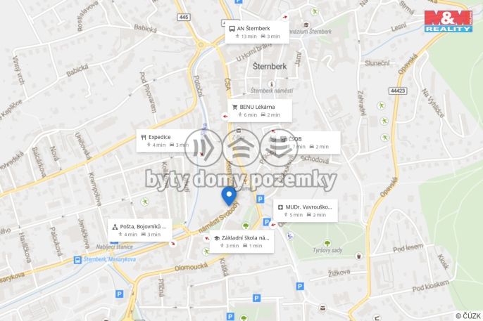Pronájem, Byt 3+kk, Šternberk