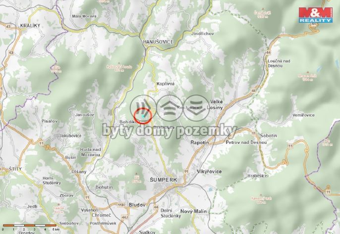 Prodej, Les, Bratrušov