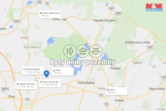 Prodej, Pozemek k bydlení, Dolní Ředice