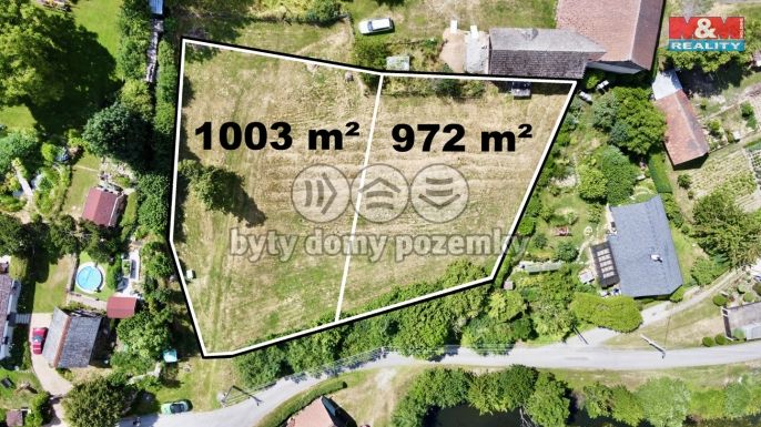 Prodej, Pozemek k bydlení, Údrnice