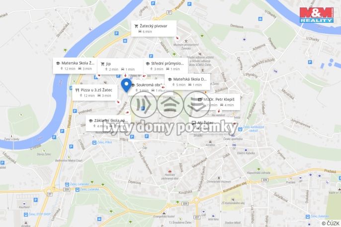 Prodej, Byt 1+1, Žatec