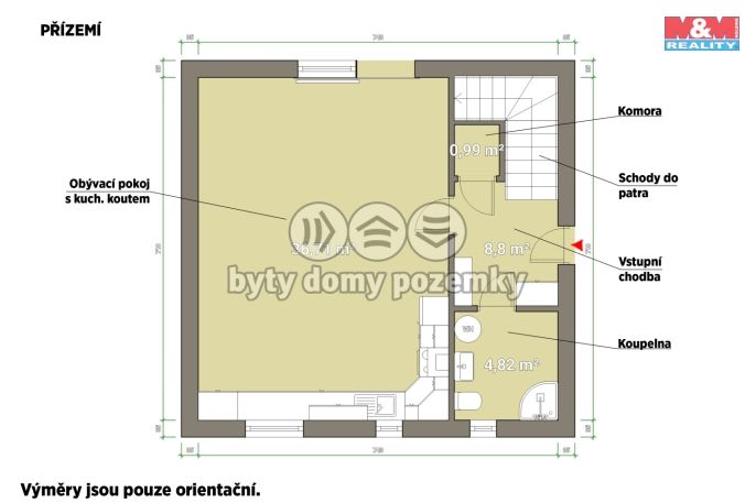 Pronájem, Rodinný dům, Zruč-Senec