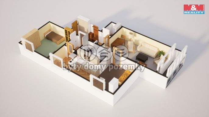 Prodej, Byt 2+1, Tanvald