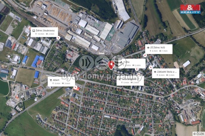 Pronájem, Byt 3+1, Ždírec nad Doubravou