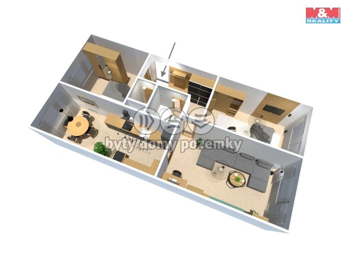 Prodej, Byt 3+1, Příbram