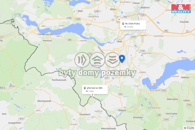 Prodej, Byt 2+1, Cheb
