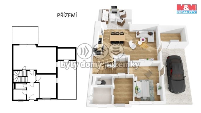 Pronájem, Rodinný dům, Kluky