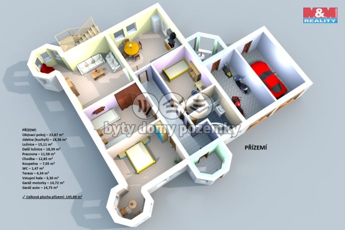 Prodej, Byt 4+1, Praha