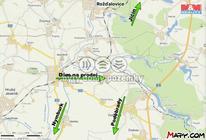 Prodej, Rodinný dům, Dymokury