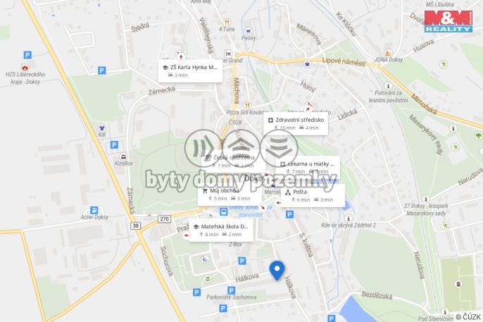 Prodej, Byt 3+1, Doksy