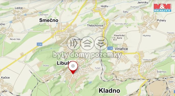 Pronájem, Byt 3+1, Libušín