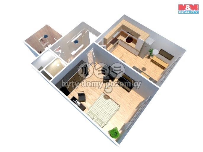 Prodej, Byt 2+kk, Praha