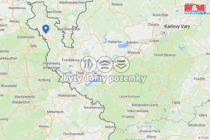 Prodej, Pozemek k bydlení, Aš